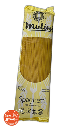 Imagen ilustrativa de Fideos Spaghetti "Mulini" x 500 grs