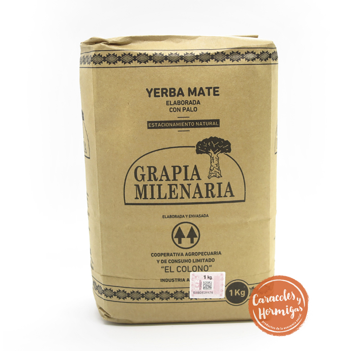 Imagen ilustrativa de Yerba mate "Grapia Milenaria" 1KG